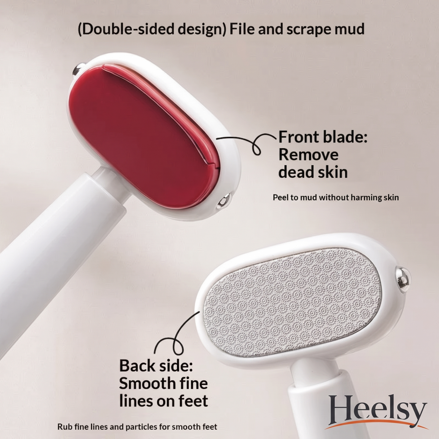 Heelsy Replaceable Blades (2 Pack)